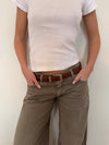 Forge belt - Brown/silver