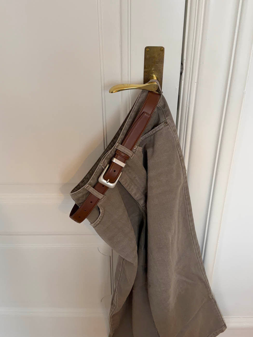 Forge belt - Brown/silver