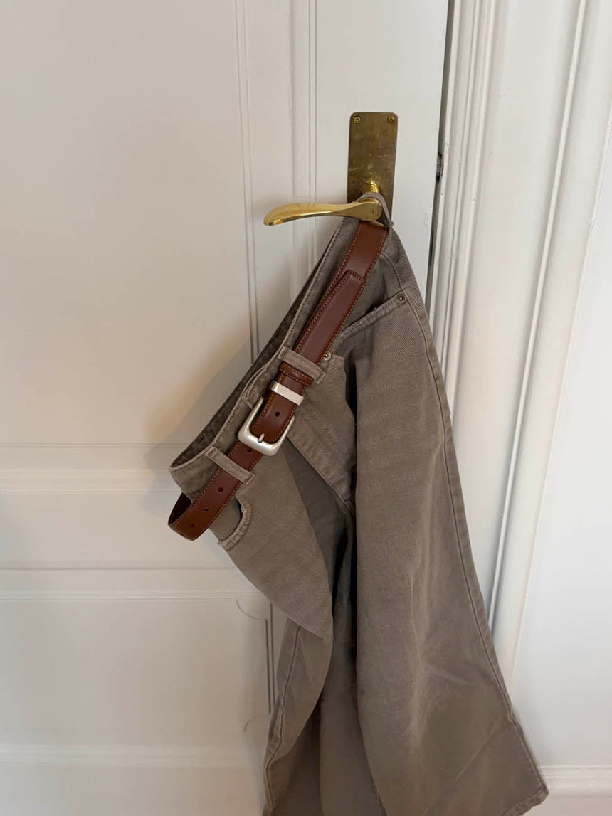 Forge belt - Brown/silver