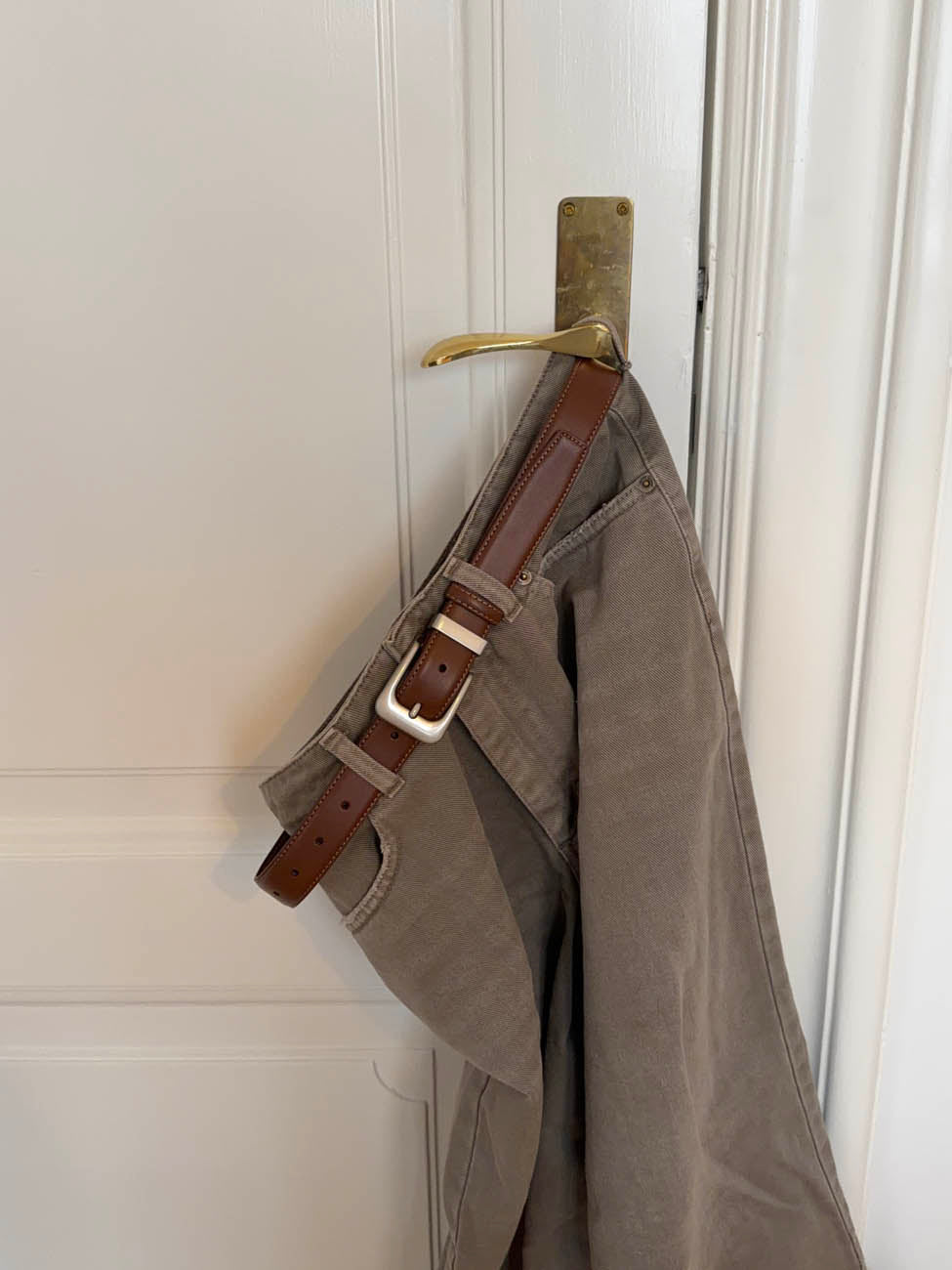 Forge belt - Brown/silver