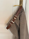 Forge belt - Brown/silver