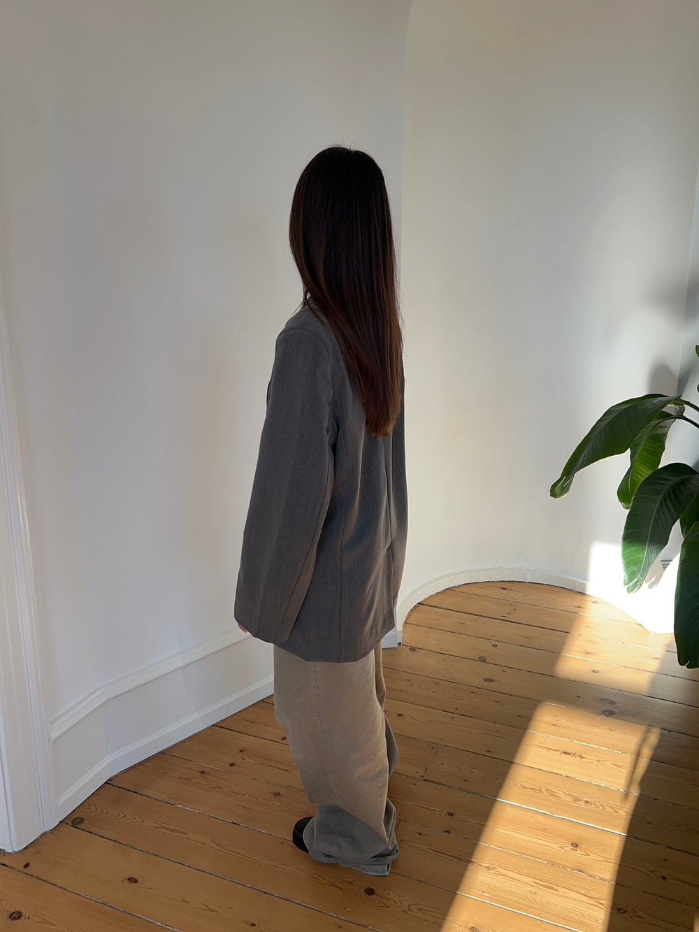 Epsilia oversized blazer - Grey