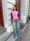 Ranaya blouse - Pink/brown/beige