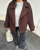 Ginalli coat - Dark brown