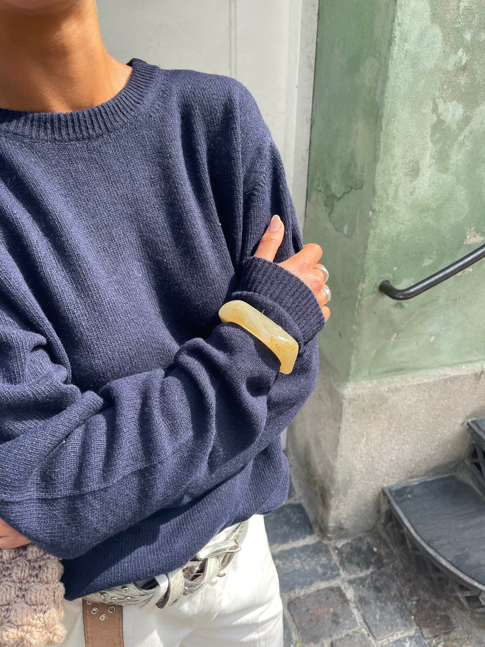 Lykke chunky bracelet – Light honey