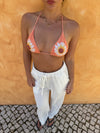 Sade bikini with flowers - Orange