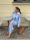 Mathilde Ravn striped shirt - blue/white