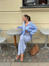Mathilde Ravn striped shirt - blue/white
