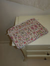 Honey computer sleeve - Off white med farverige blomster