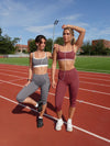 Elevate capri leggings - Stormy grey