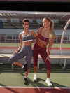 Elevate capri leggings - Berry