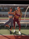 Elevate capri leggings - Stormy grey