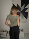 "Maneater" t-shirt - Khaki