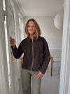 Dalila suede jacket - Brown