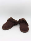 Davia Slippers - Dark brown