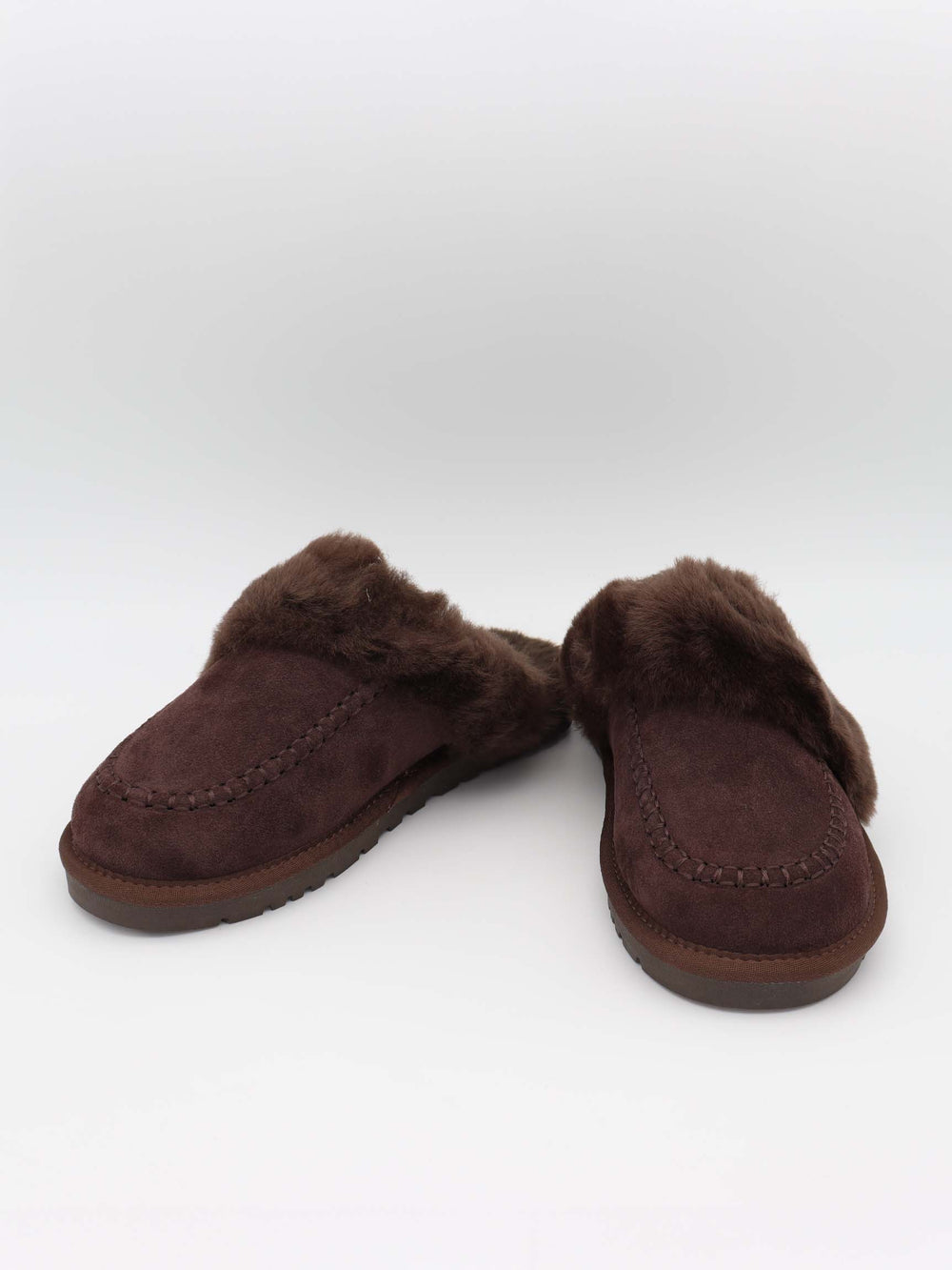 Davia Slippers - Dark brown