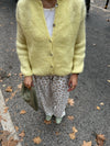 Jamilla mohair cardigan - Yellow