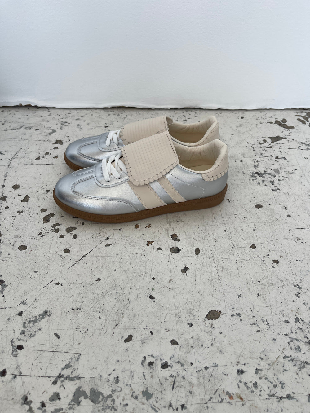 Astana sneakers with Cape - Silver