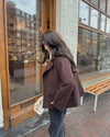 Ginalli coat - Dark brown