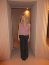 Julle glitter halter top - Pink