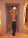 Julle glitter halter top - Pink