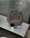 Florence bag in suede - Grey