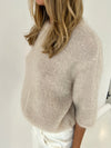 Elise t-shirt knit - Beige