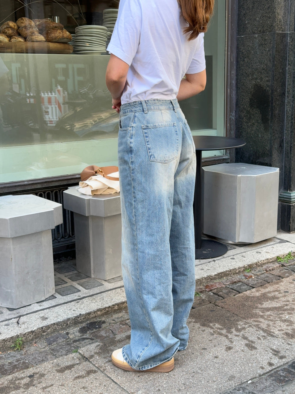 Mathilde Ravn jeans - Medium blue