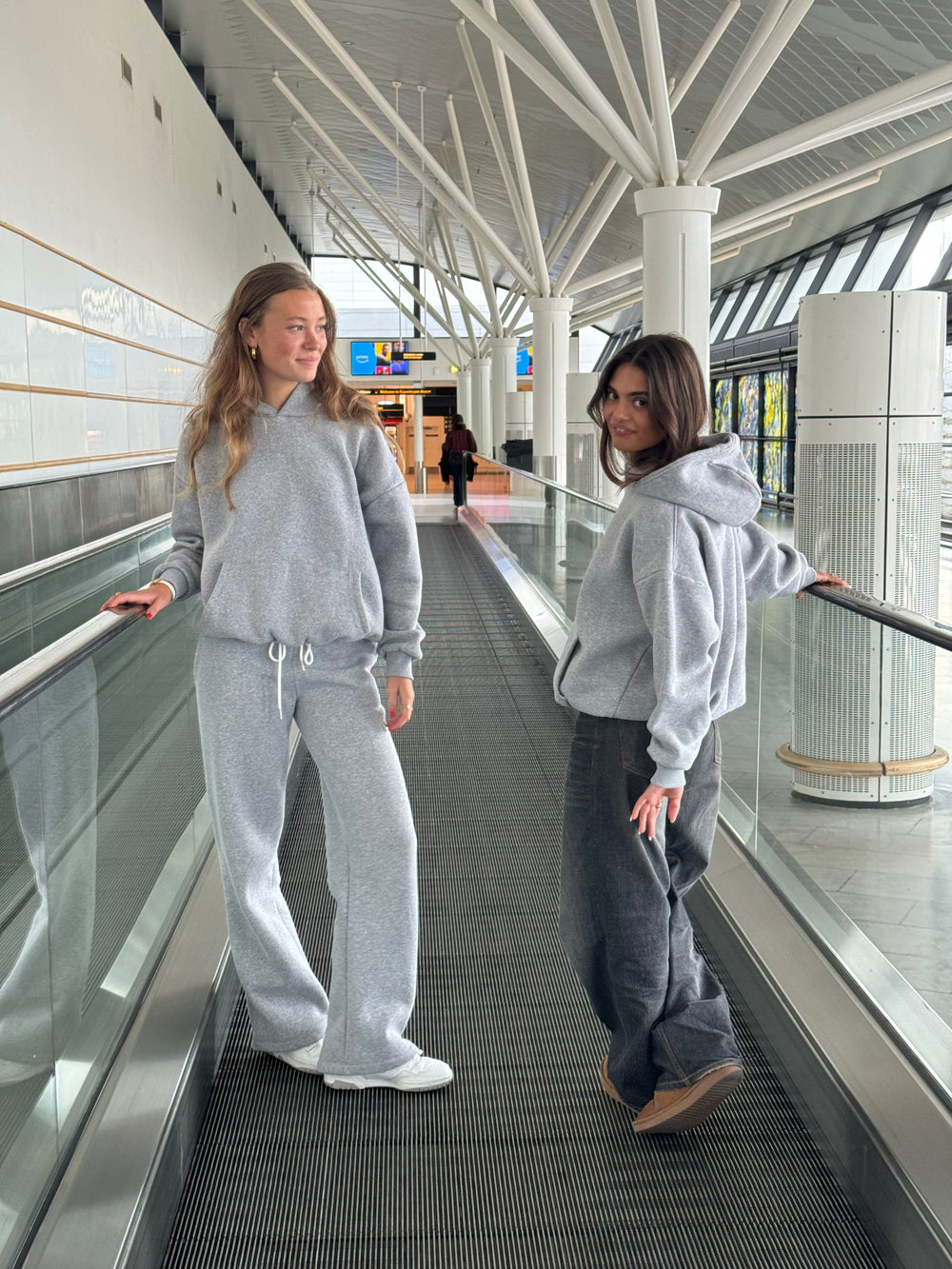 Anelise sweatpants - Grey melange