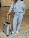 Anelise oversized hoodie - Grey melange
