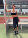Elevate capri leggings - Jet black