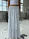 Mindy skirt with flower print