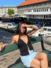 Lola glitter top - Black