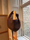 Florence suede bag - Brown