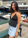 Lola glitter top - Black