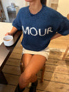 "Amour" knit - Navy
