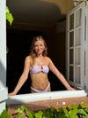 Paola bikini with pattern - White/pink