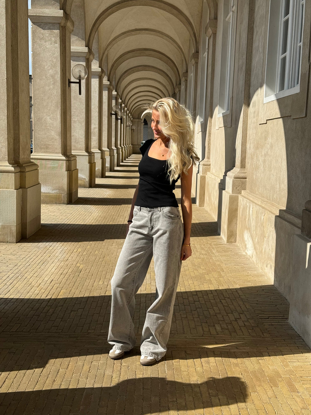 Samara jeans - Grey