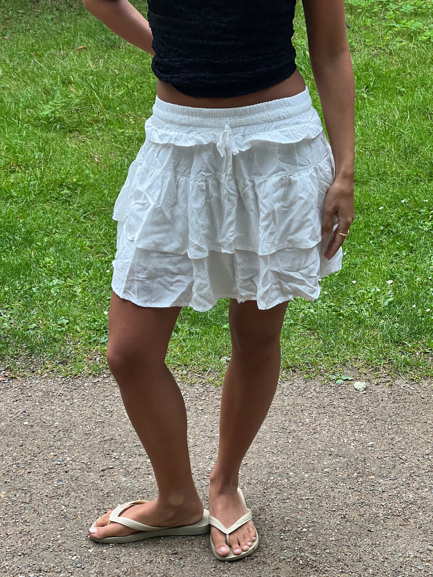 Harpa mini skirt - White