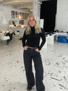 Nuna low waisted jeans - Black