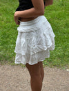 Harpa mini skirt - White