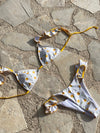 Tonia bikini with oranges - White/orange