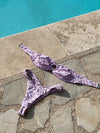 Paola bikini with pattern - White/pink