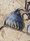 Debora bikini with pattern - gold/purple