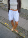 Andrea shorts with stripes - Blue/white