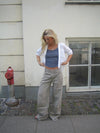 Audrey jeans - Sage green
