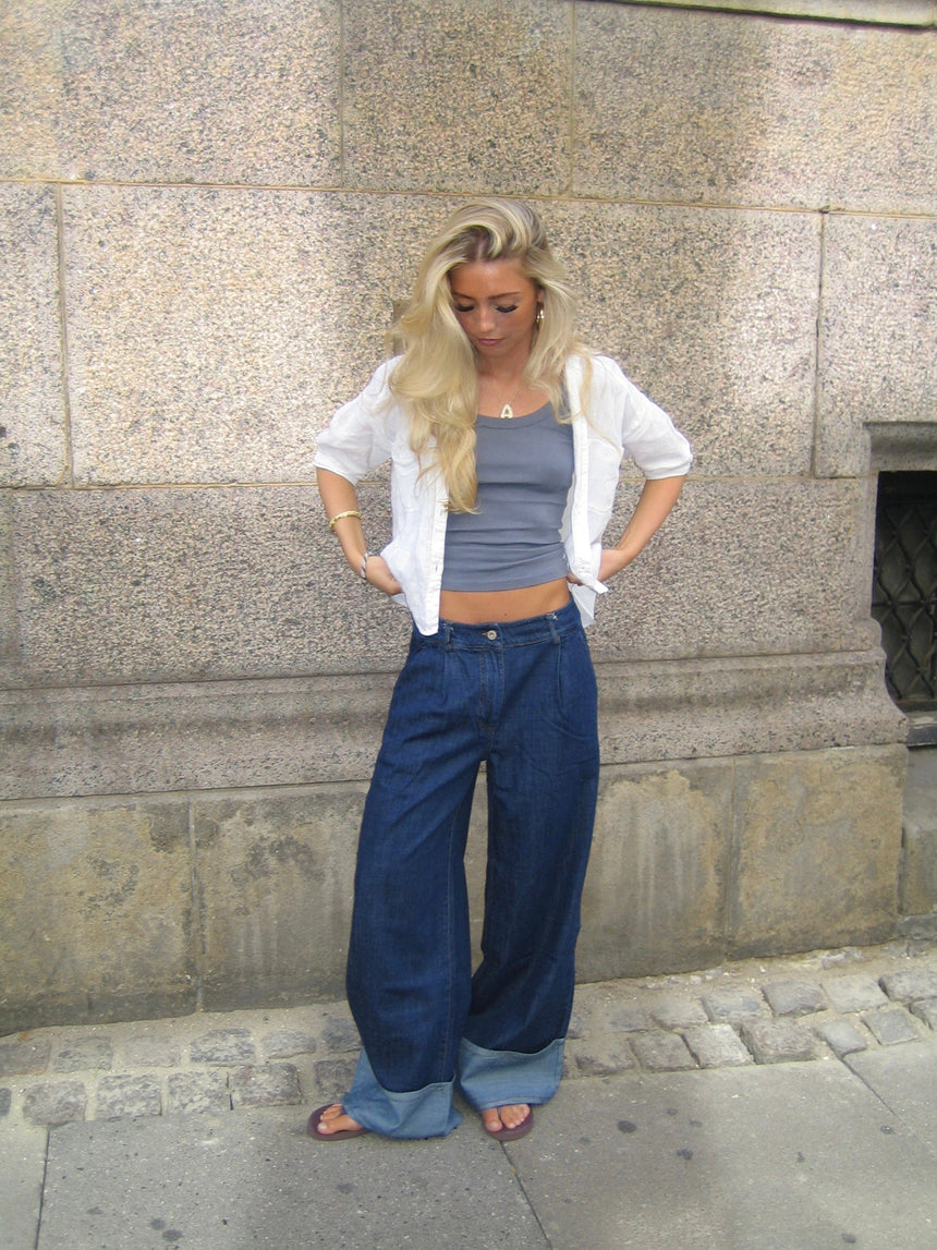 Emery jeans - Dark denim