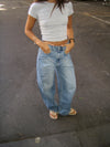 Baloua balloon jeans - Light denim