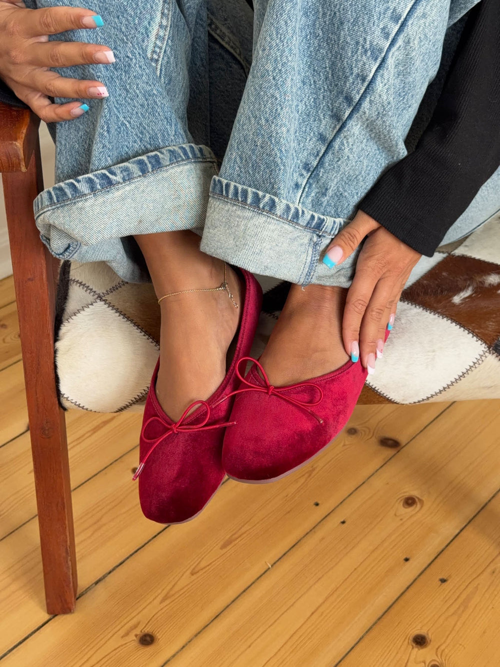 Maelle ballerina - Red