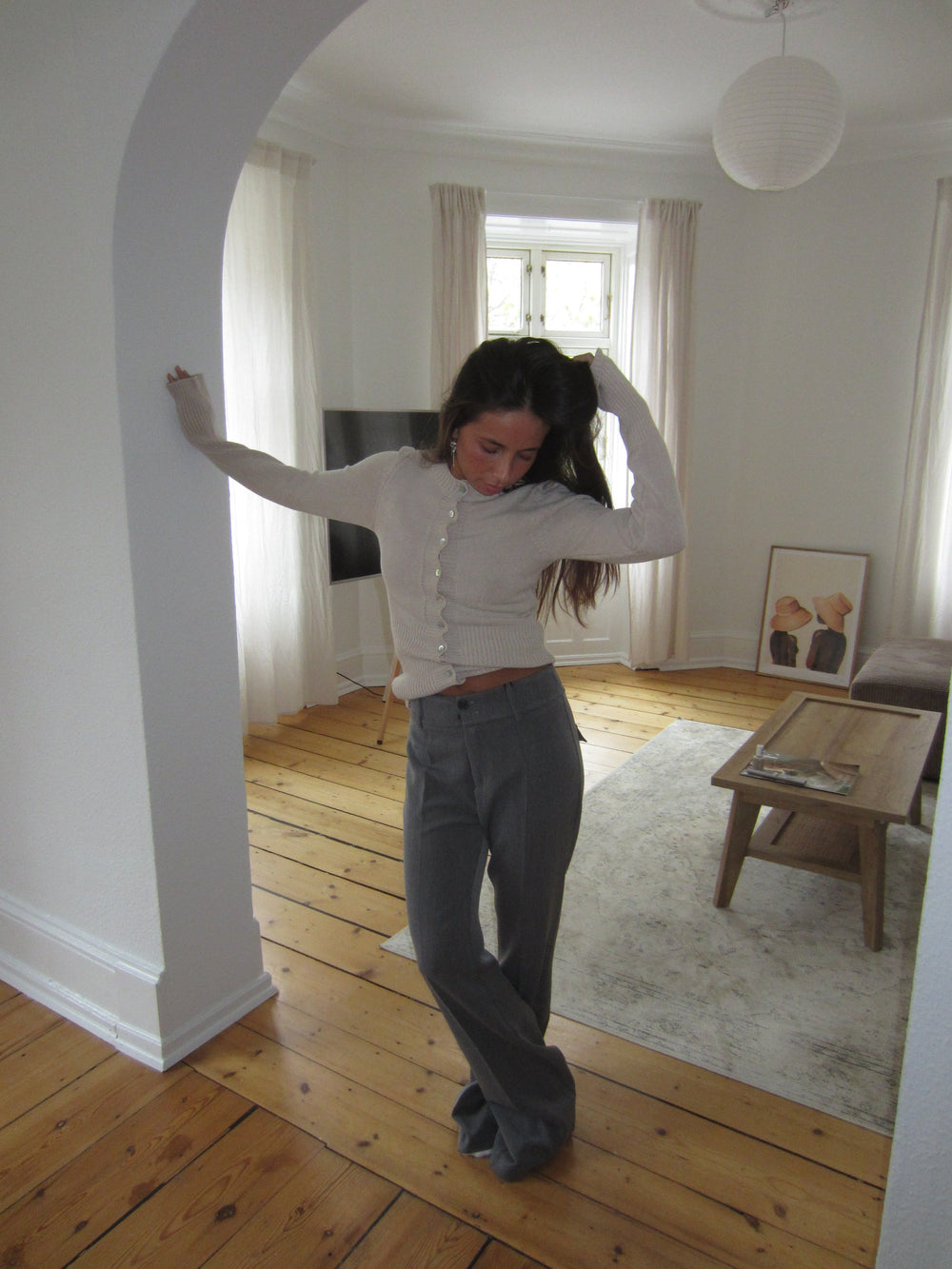 Elsa suit pants - Grey